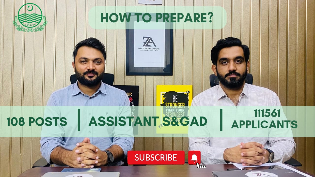 PPSC Assistant S&GAD